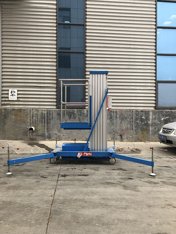 单柱铝合金升降机